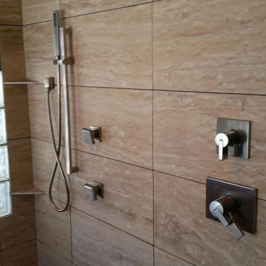 Shower fixture installation for Water Heater Replacement in Belmar